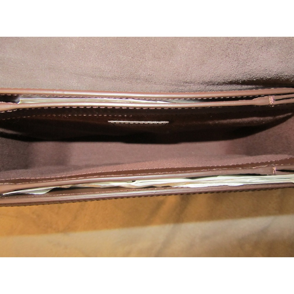 A.P.C. Grace Small Striped Woven Leather Shoulder Bag Brown Ochre Gold Hardware - Picture 4 of 9